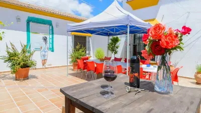 Un patio o zona al aire libre en Casa Maireno Archidona by Ruralidays