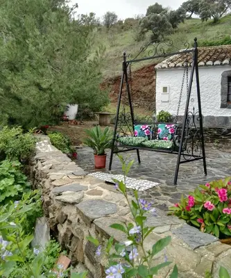 Jardín al aire libre en Pinar El Almendra