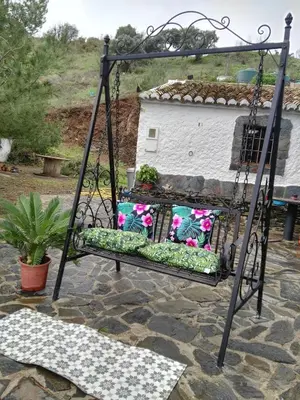 Jardín al aire libre en Pinar El Almendra