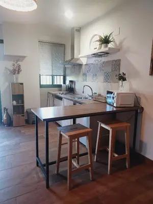 Una cocina o zona de cocina en LOS NOGALES