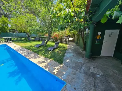 Piscina en o cerca de Finca rural Labriega del hueznar