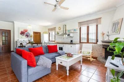 Una cocina o zona de cocina en Villa 4 Vientos