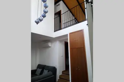 Zona de estar de Casa de los Olmos