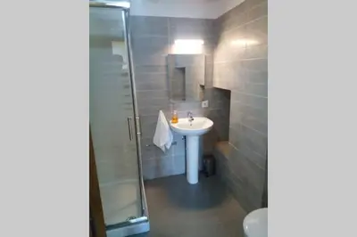 Un baño de Casa de los Olmos