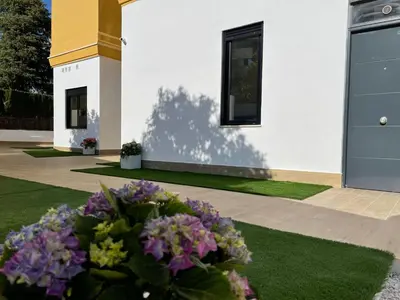 Jardín al aire libre en Hacienda La Sierra