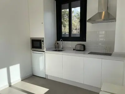Una cocina o zona de cocina en Hacienda La Sierra