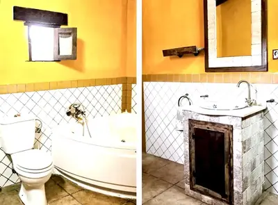 Un baño de Elegant Villa in Granada with Pool and Garden