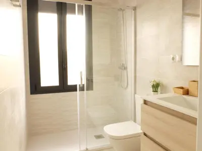Un baño de El mirador de San Felipe