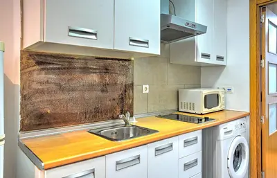 Una cocina o zona de cocina en Apartamento Santa Catalina