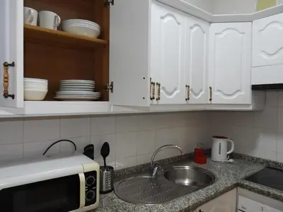 Una cocina o zona de cocina en La Calleja de la Mezquita