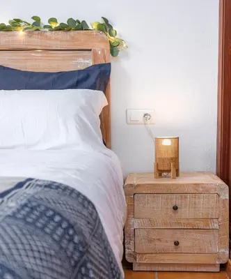 Cama o camas de una habitación en Finca Águilar