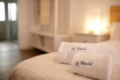 Cama o camas de una habitación en La Trinidad Córdoba - GREAT LOCATION