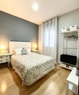 Cama o camas de una habitación en Apartamento Civitas