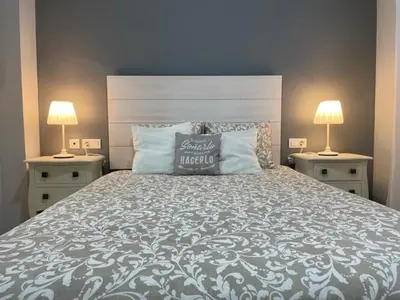 Cama o camas de una habitación en Apartamento Civitas