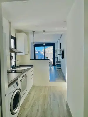 Una cocina o zona de cocina en Apartamento Loft Lucena