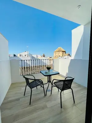 Un balcón o terraza de Apartamento Loft Lucena