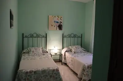 Cama o camas de una habitación en VFT Doña Elvira