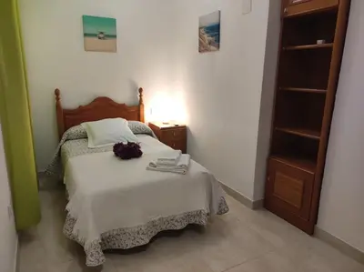 Cama o camas de una habitación en VFT Doña Elvira