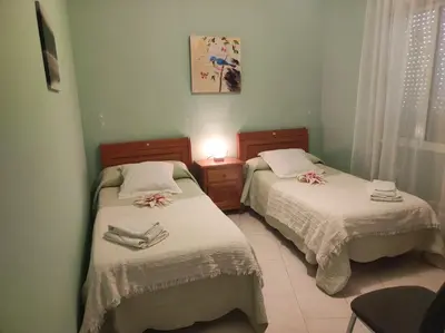Cama o camas de una habitación en VFT Doña Elvira
