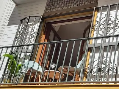 Un balcón o terraza de Misterhost Santa Cruz II -Jardines de Murillo