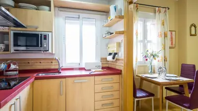 Una cocina o zona de cocina en Palacio de las Dueñas