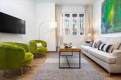 Zona de estar de Genteel Home Recaredo