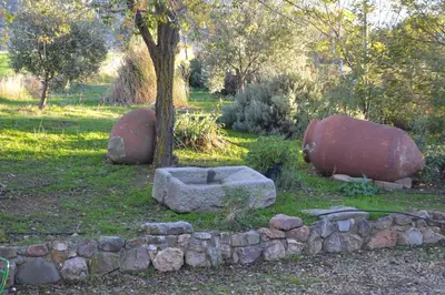 Jardín al aire libre en Casa Rural La Loma