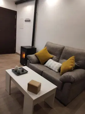 Zona de estar de Casa cueva La Tosca