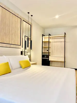 Cama o camas de una habitación en Soho Boutique Córdoba