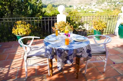 Un balcón o terraza de La Barranca de la Barca