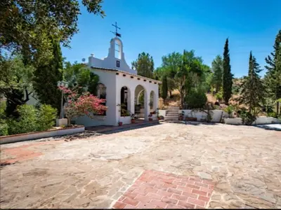 Jardín al aire libre en La Barranca de la Barca