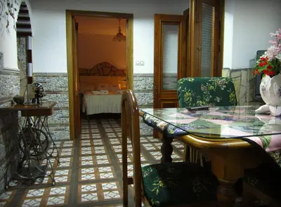 Zona de estar de Alojamiento rural La Hontana