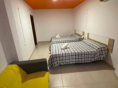 Cama o camas de una habitación en Arc House Ribera Only Adults