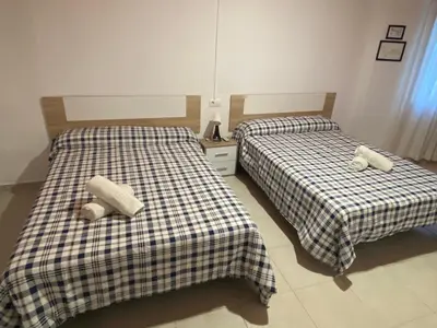 Cama o camas de una habitación en Arc House Ribera Only Adults