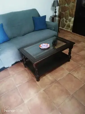 Zona de estar de Casa Cueva El Almendro