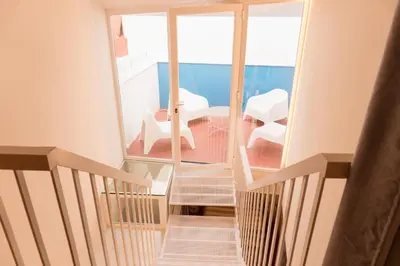 Cama o camas de una habitación en Casa Rural Torrejón XV