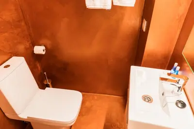 Un baño de Casa Rural Torrejón XV