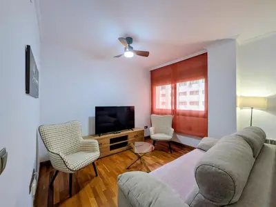Una televisión o centro de entretenimiento en Apartamento Córdoba Center