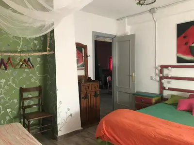 Cama o camas de una habitación en El Carmen