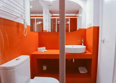 Un baño de Bright apartment in the heart of La Alfalfa