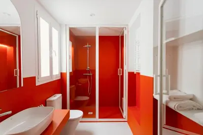 Un baño de Bright apartment in the heart of La Alfalfa