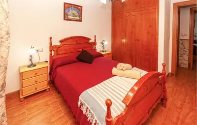 Cama o camas de una habitación en 3 Bedroom Gorgeous Home In Montefrio