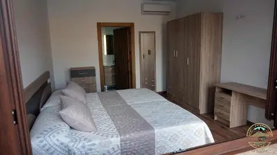 Cama o camas de una habitación en Alojamiento Rural La Tiñosa