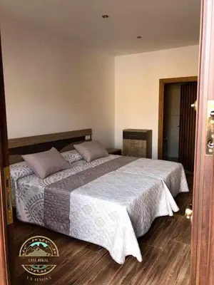 Cama o camas de una habitación en Alojamiento Rural La Tiñosa