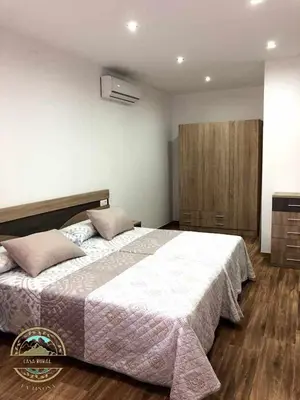 Cama o camas de una habitación en Alojamiento Rural La Tiñosa