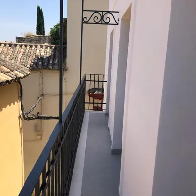 Un balcón o terraza de La Torre
