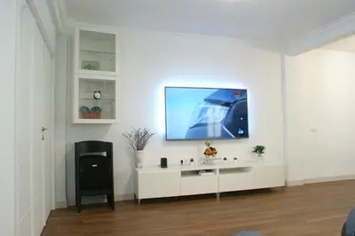 Una televisión o centro de entretenimiento en APARTAMENTO LEVIES