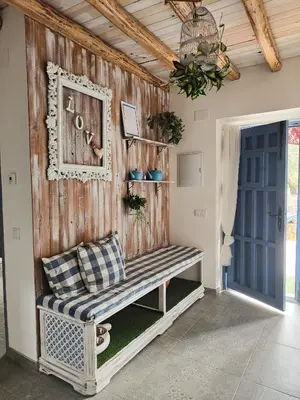 Zona de estar de Vivienda rural del salado
