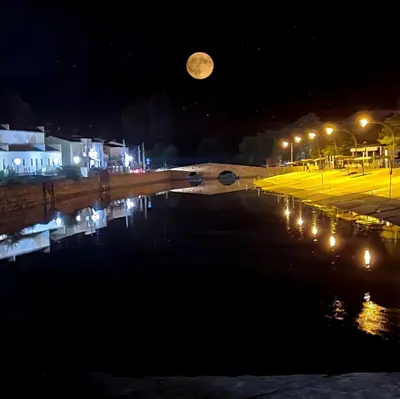 Vista de un río cerca de esta casa o chalet