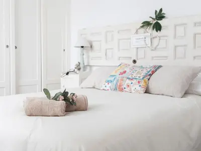 Cama o camas de una habitación en Alfaros